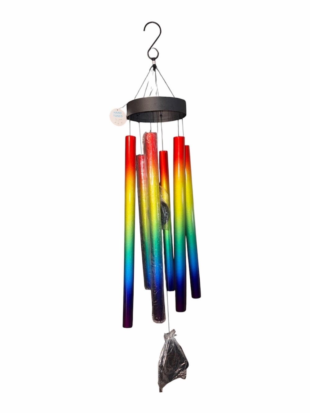 Rainbow Gradient Metal Wind Chime - Picture 2 of 8